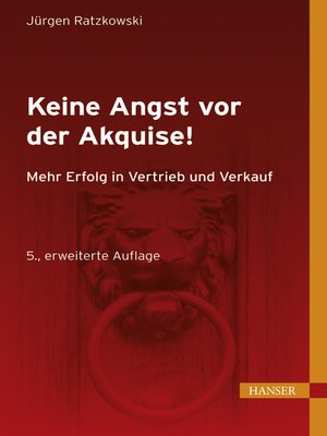 cover image of Keine Angst vor der Akquise!